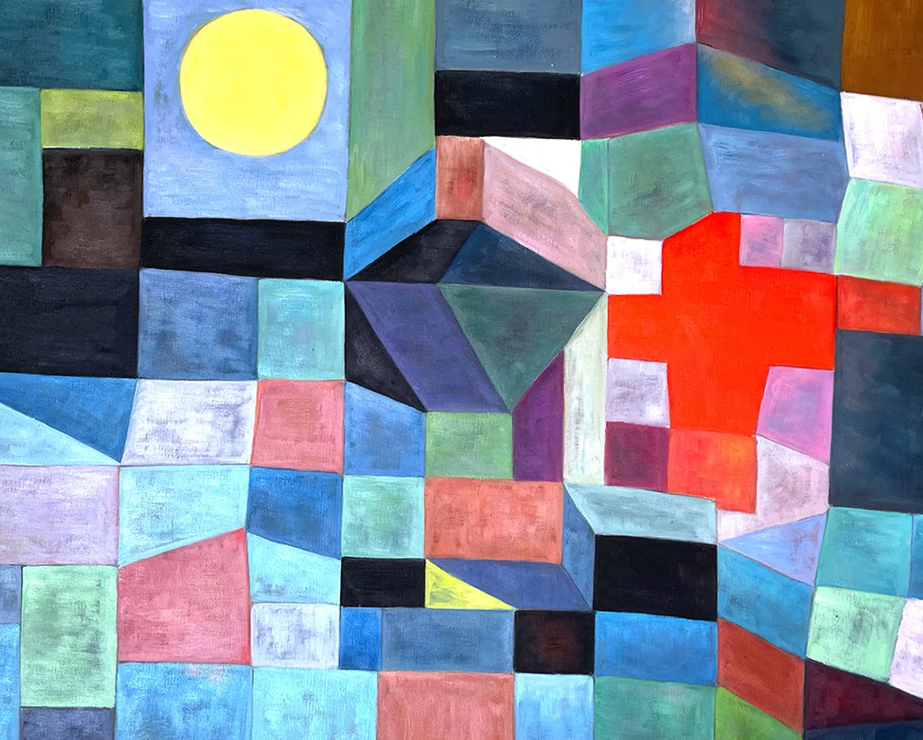 Store Feu, Pleine Lune - Paul Klee Klee
