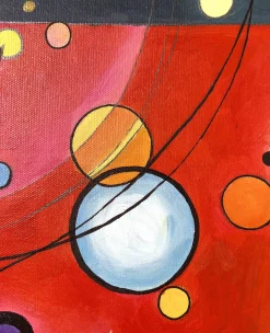 Hot Heavy Red - Vassily Kandinsky Kandinsky