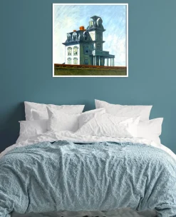 Clearance House by the Railroad - Edward Hopper Hopper