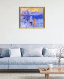New Impression, soleil levant - Claude Monet Monet