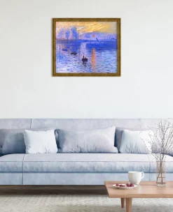 New Impression, soleil levant - Claude Monet Monet