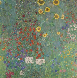 Best Sale Jardin aux tournesols - Gustav Klimt Klimt