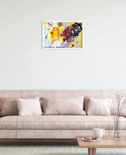 Hot Jaune-rouge-bleu - Vassily Kandinsky Kandinsky