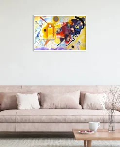 Hot Jaune-rouge-bleu - Vassily Kandinsky Kandinsky