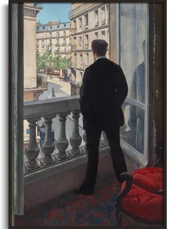 Sale Jeune homme à la fenêtre - Gustave Caillebotte Caillebotte