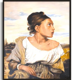 Cheap Jeune orpheline au cimetière - Eugène Delacroix Delacroix