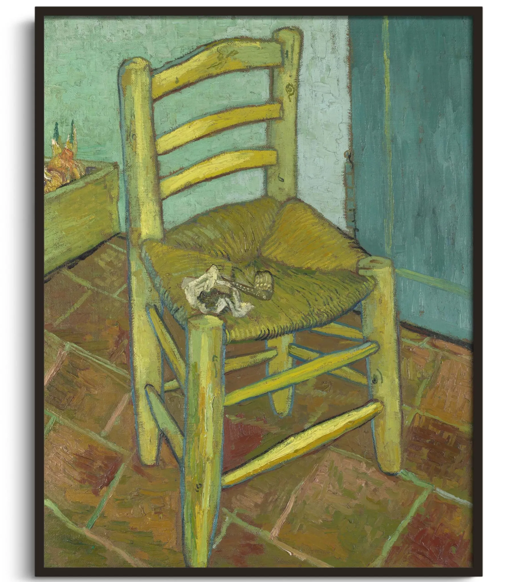 Cheap La Chaise de Vincent avec sa pipe - Vincent Van Gogh Van Gogh