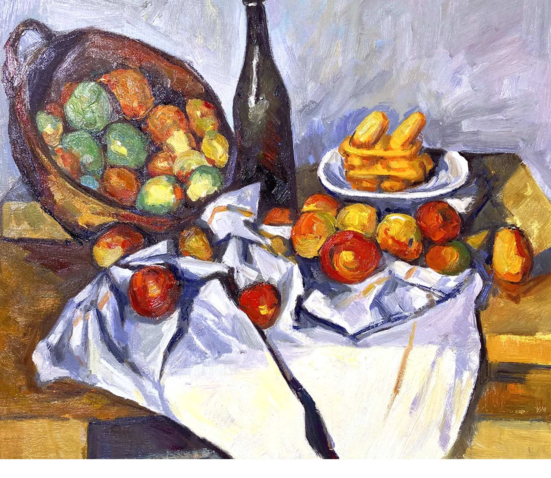 Store La Corbeille de pommes - Paul Cézanne Cézanne