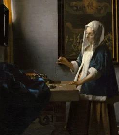 Best Sale La Femme à la balance - Johannes Vermeer Vermeer