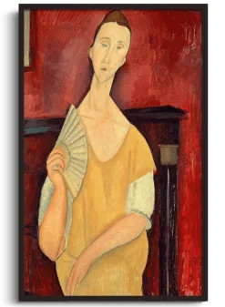 New La Femme à l'éventail - Amedeo Modigliani Modigliani