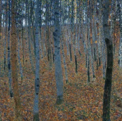 Hot La Forêt de bouleaux - Gustav Klimt Klimt