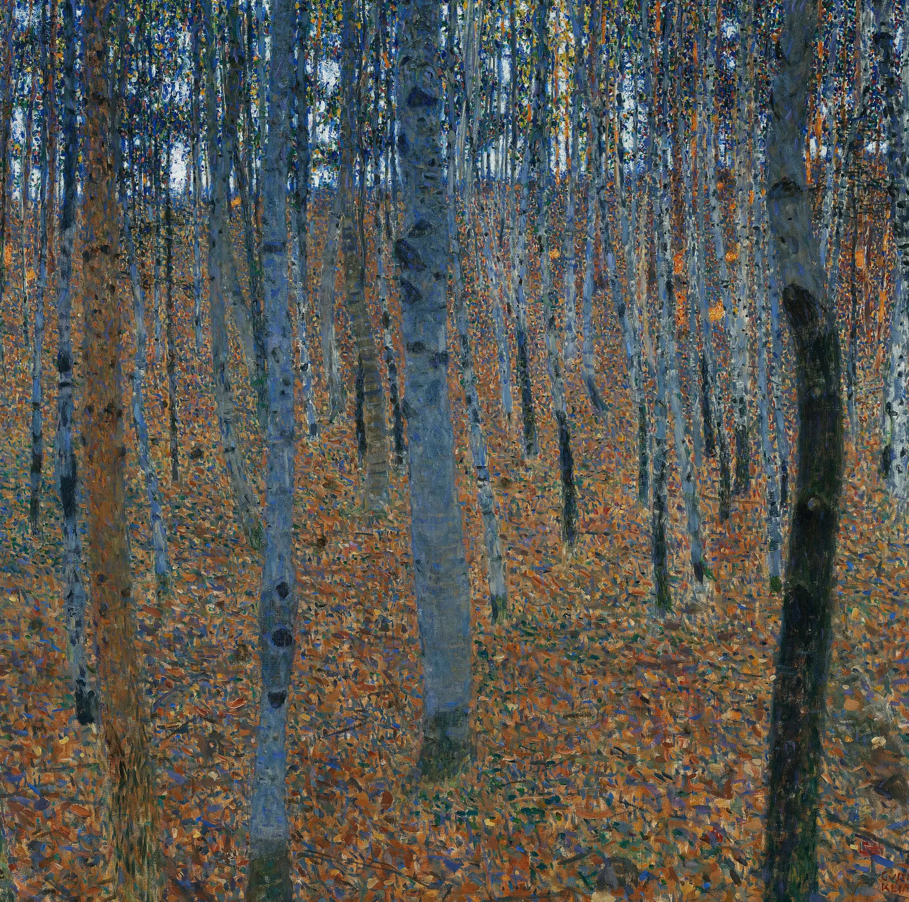 Hot La Forêt de bouleaux - Gustav Klimt Klimt