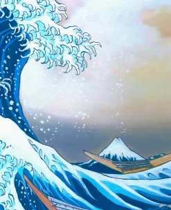 Clearance La Grande Vague de Kanagawa - Hokusai Hokusai