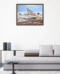Cheap La Mer de glace - Caspar David Friedrich Friedrich