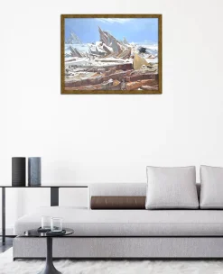 Cheap La Mer de glace - Caspar David Friedrich Friedrich
