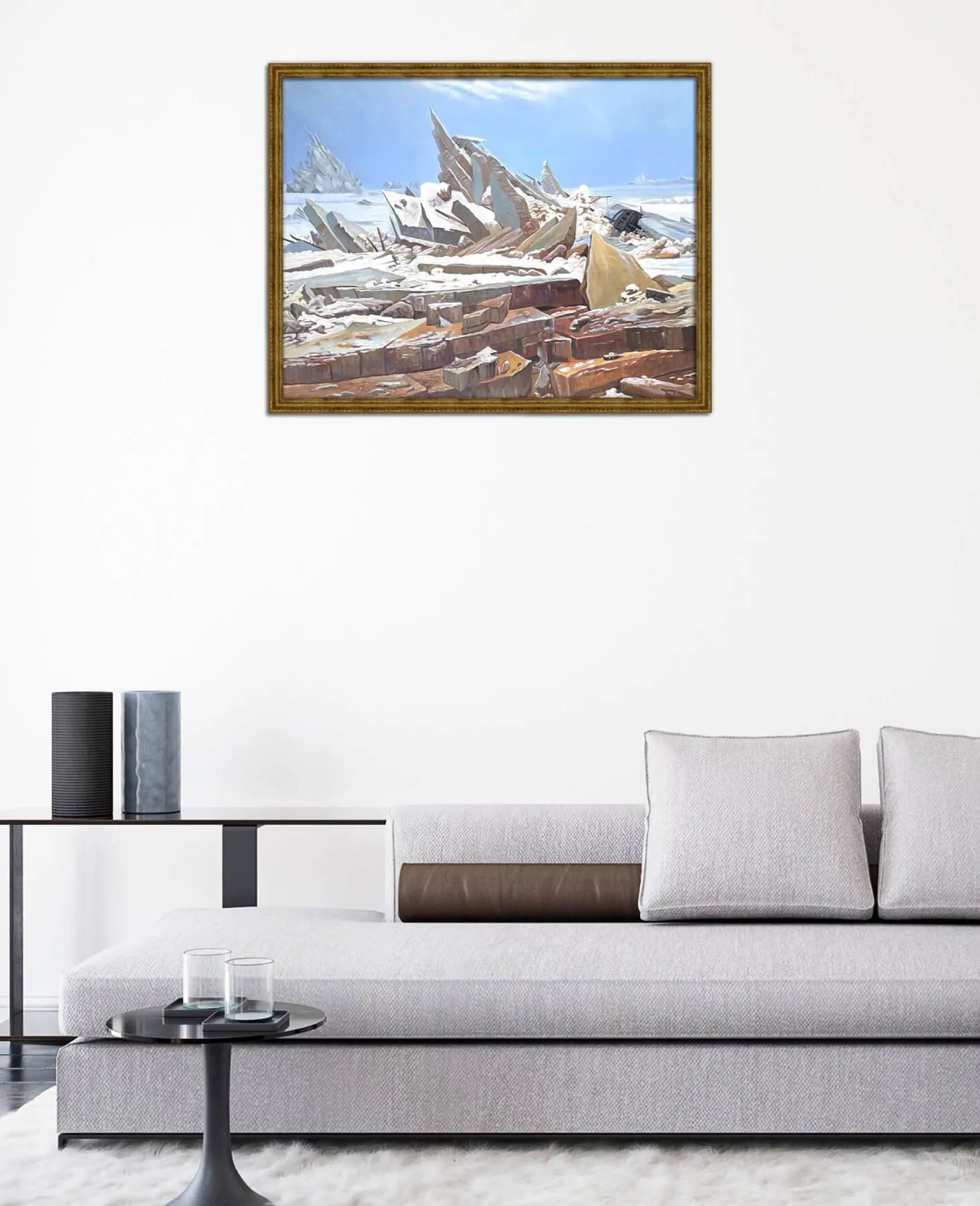 Cheap La Mer de glace - Caspar David Friedrich Friedrich
