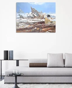 Cheap La Mer de glace - Caspar David Friedrich Friedrich