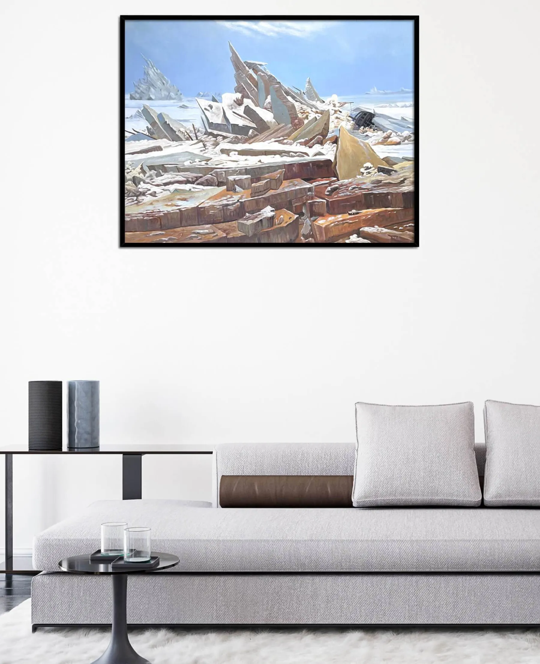Cheap La Mer de glace - Caspar David Friedrich Friedrich