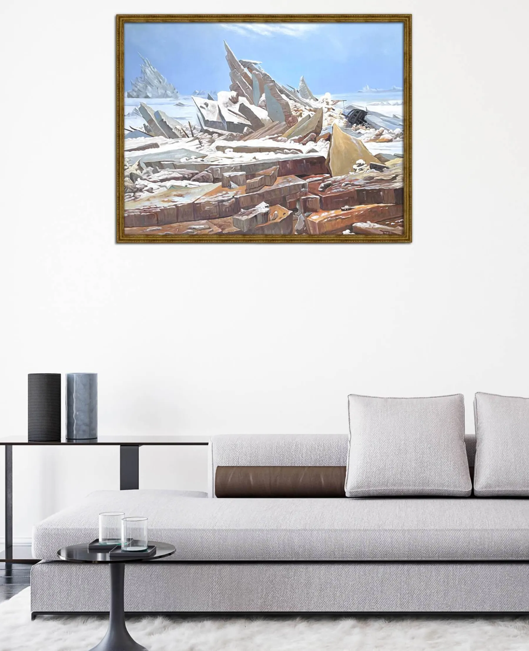 Cheap La Mer de glace - Caspar David Friedrich Friedrich