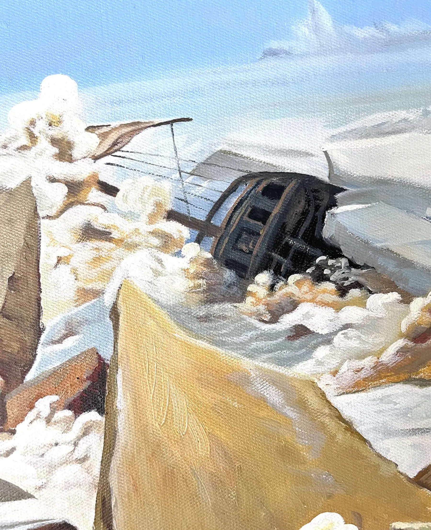 Cheap La Mer de glace - Caspar David Friedrich Friedrich