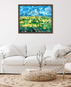 Fashion La montagne Sainte-Victoire vue des Lauves – Paul Cézanne Cézanne