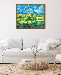 Fashion La montagne Sainte-Victoire vue des Lauves – Paul Cézanne Cézanne