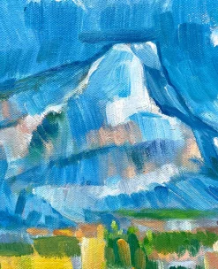Fashion La montagne Sainte-Victoire vue des Lauves – Paul Cézanne Cézanne