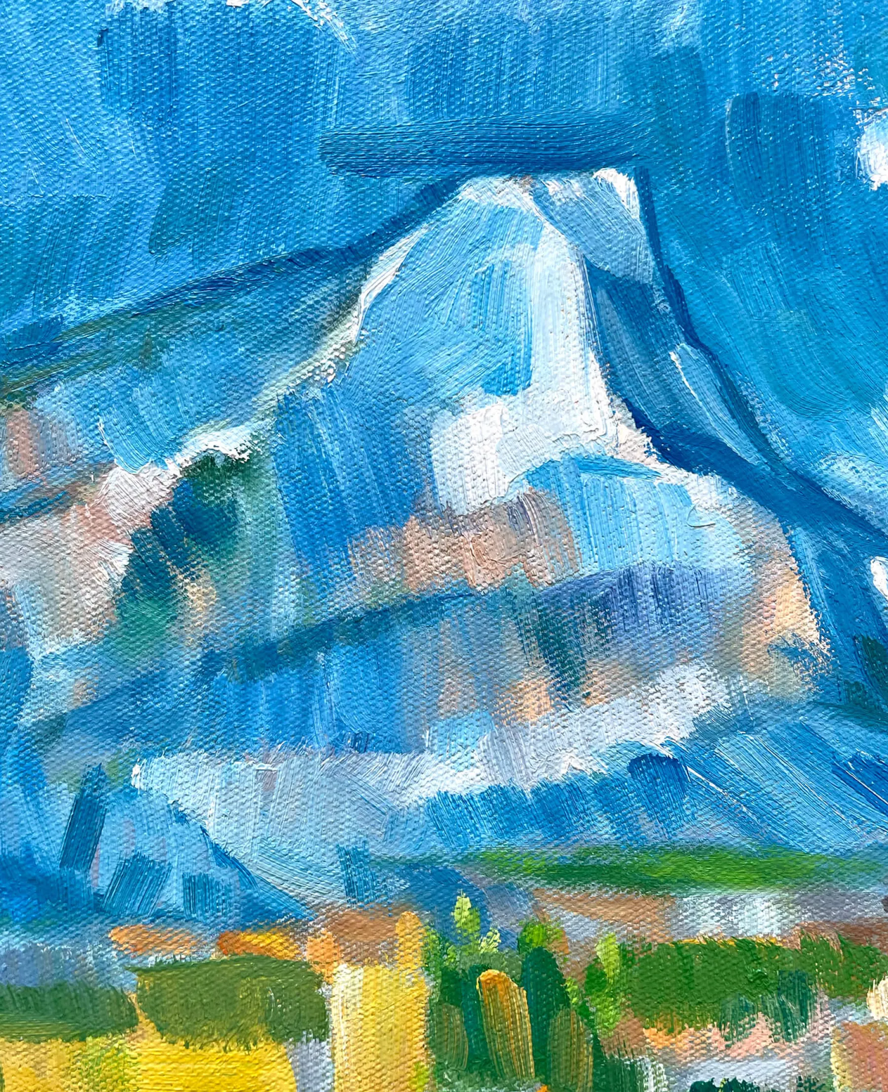 Fashion La montagne Sainte-Victoire vue des Lauves – Paul Cézanne Cézanne