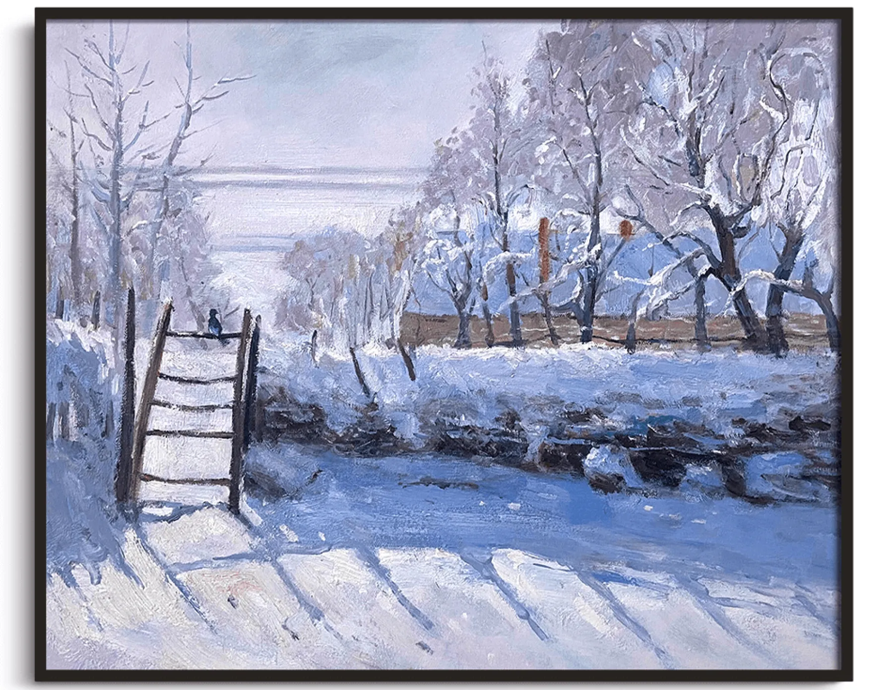 Online La Pie - Claude Monet Monet