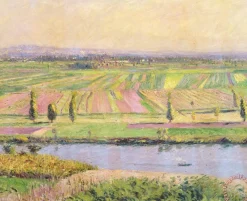 Outlet La Plaine de Gennevilliers vue des coteaux d'Argenteuil - Gustave Caillebotte Caillebotte
