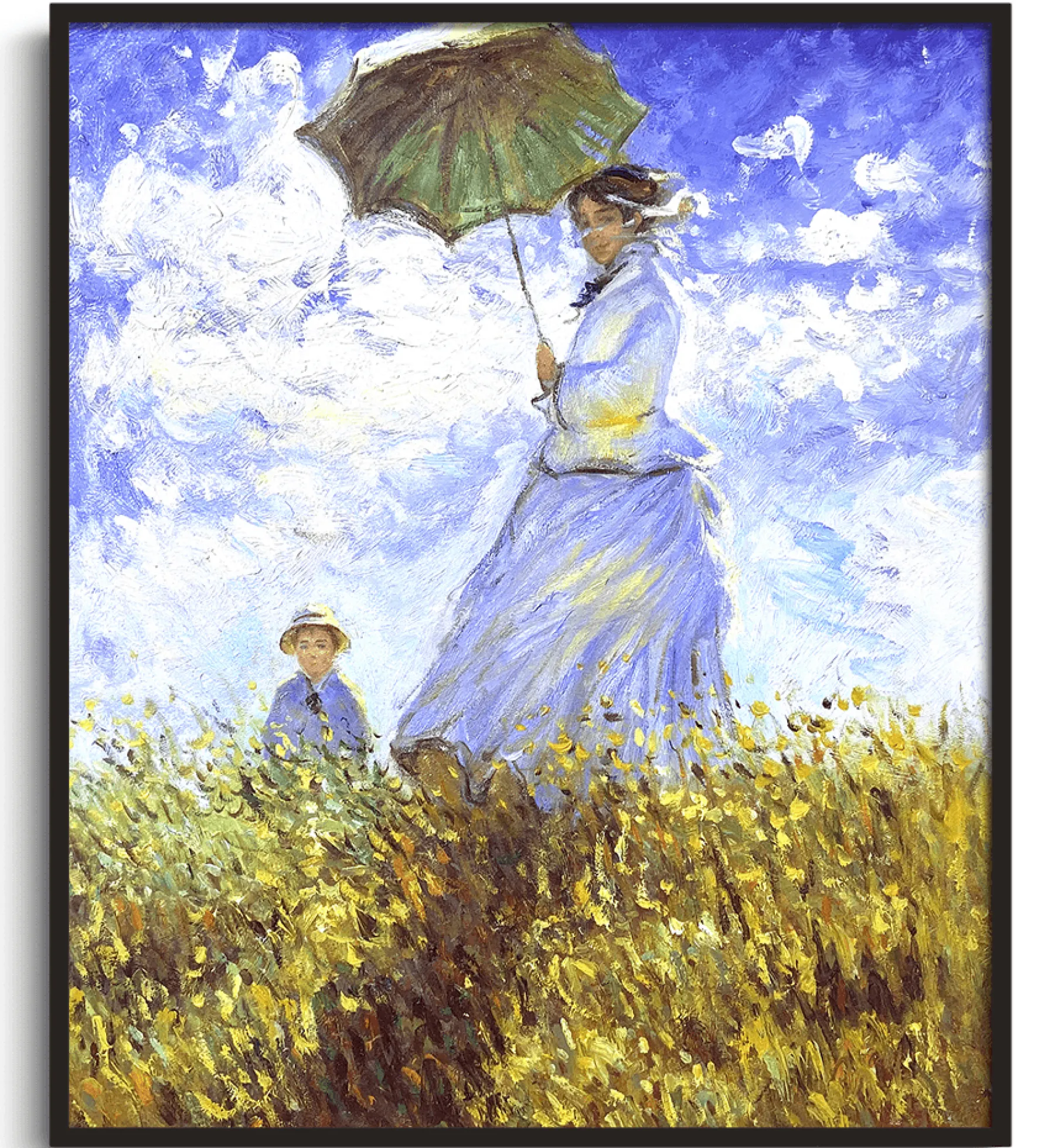 New La Promenade - Claude Monet Monet