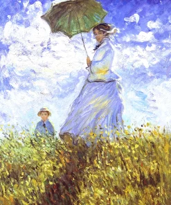New La Promenade - Claude Monet Monet