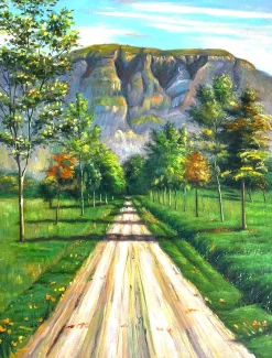 Fashion La route vers Evordes - Ferdinand Hodler Hodler