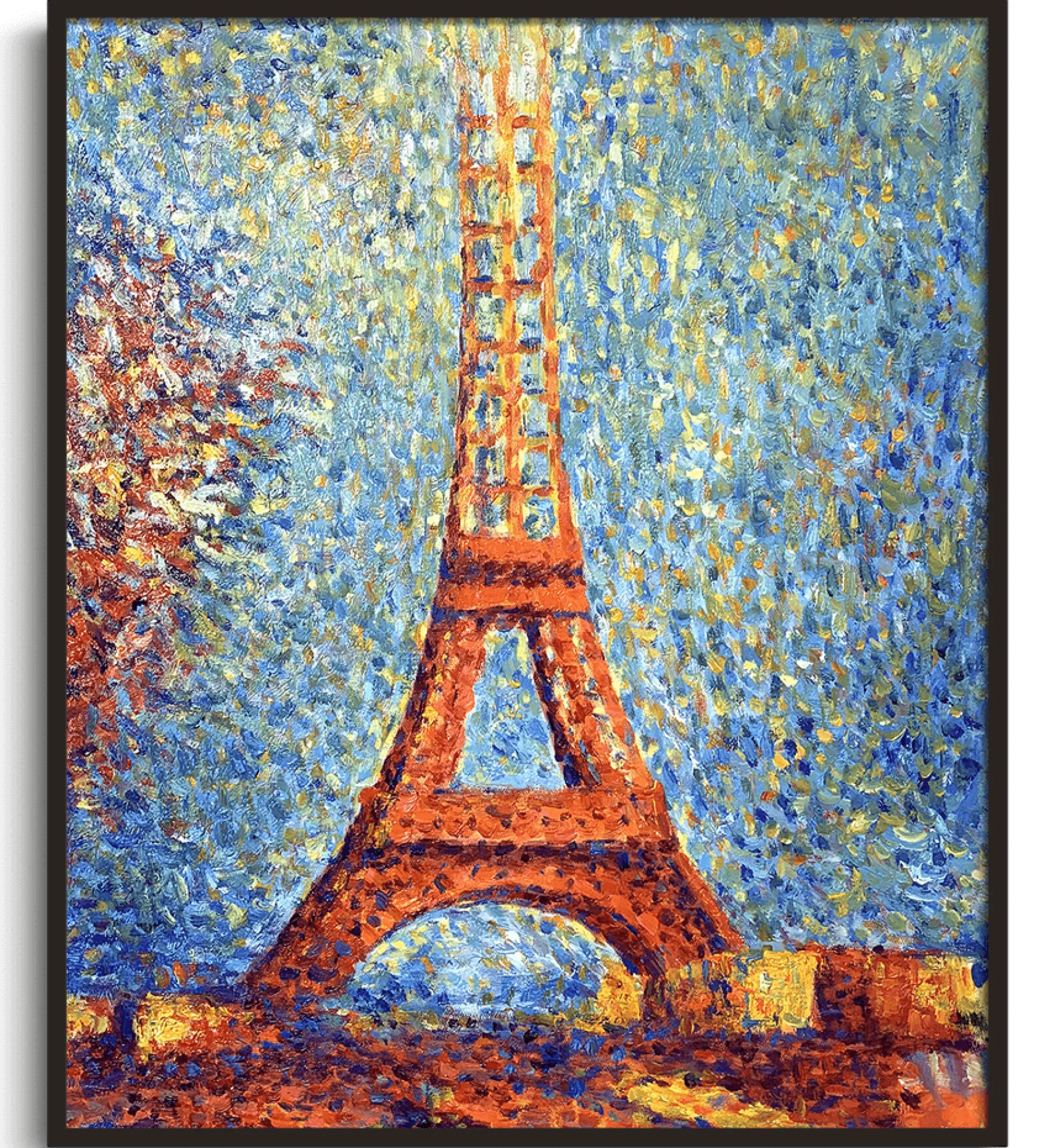 Best Sale La Tour Eiffel - Georges Seurat Seurat