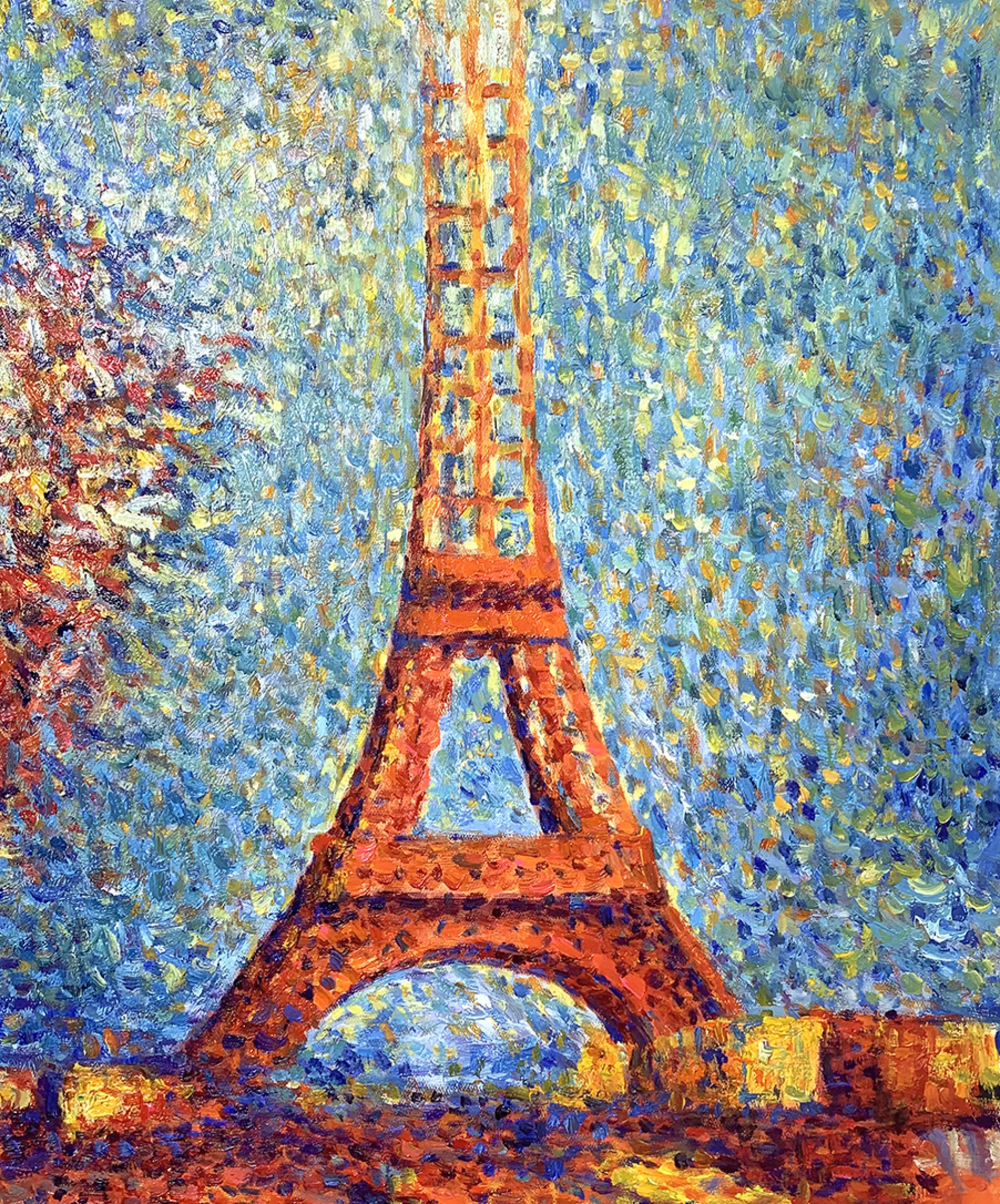 Best Sale La Tour Eiffel - Georges Seurat Seurat