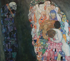 Cheap La Vie et la Mort - Gustav Klimt Klimt