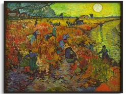 Cheap La Vigne rouge - Vincent Van Gogh Van Gogh