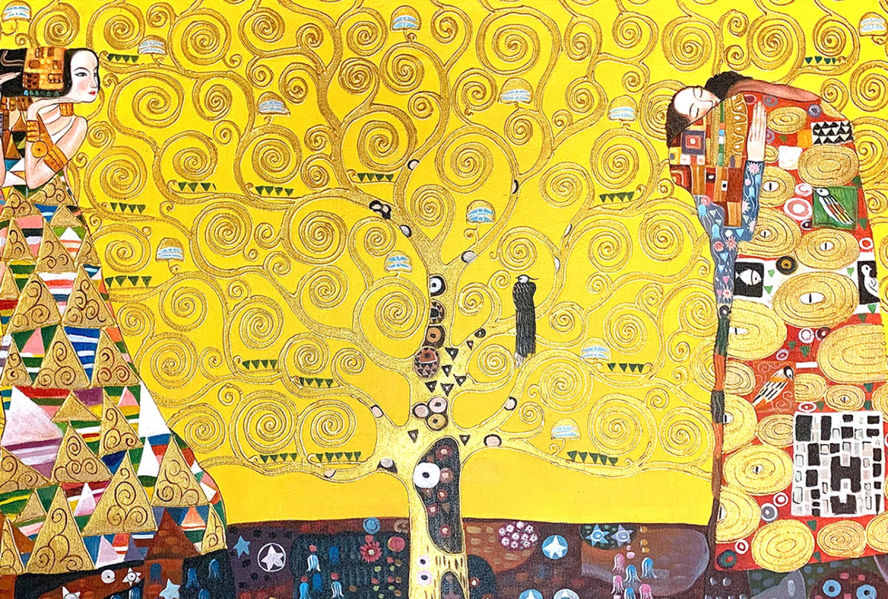 Store L'Arbre de vie - Gustav Klimt Klimt