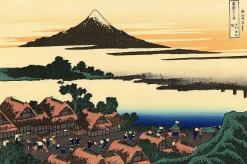 Clearance L'aube à Isawa dans la province de Kai - Hokusai Hokusai