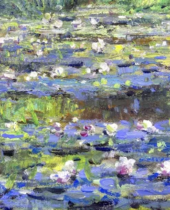 Outlet Le Bassin aux nymphéas, harmonie verte - Claude Monet Monet