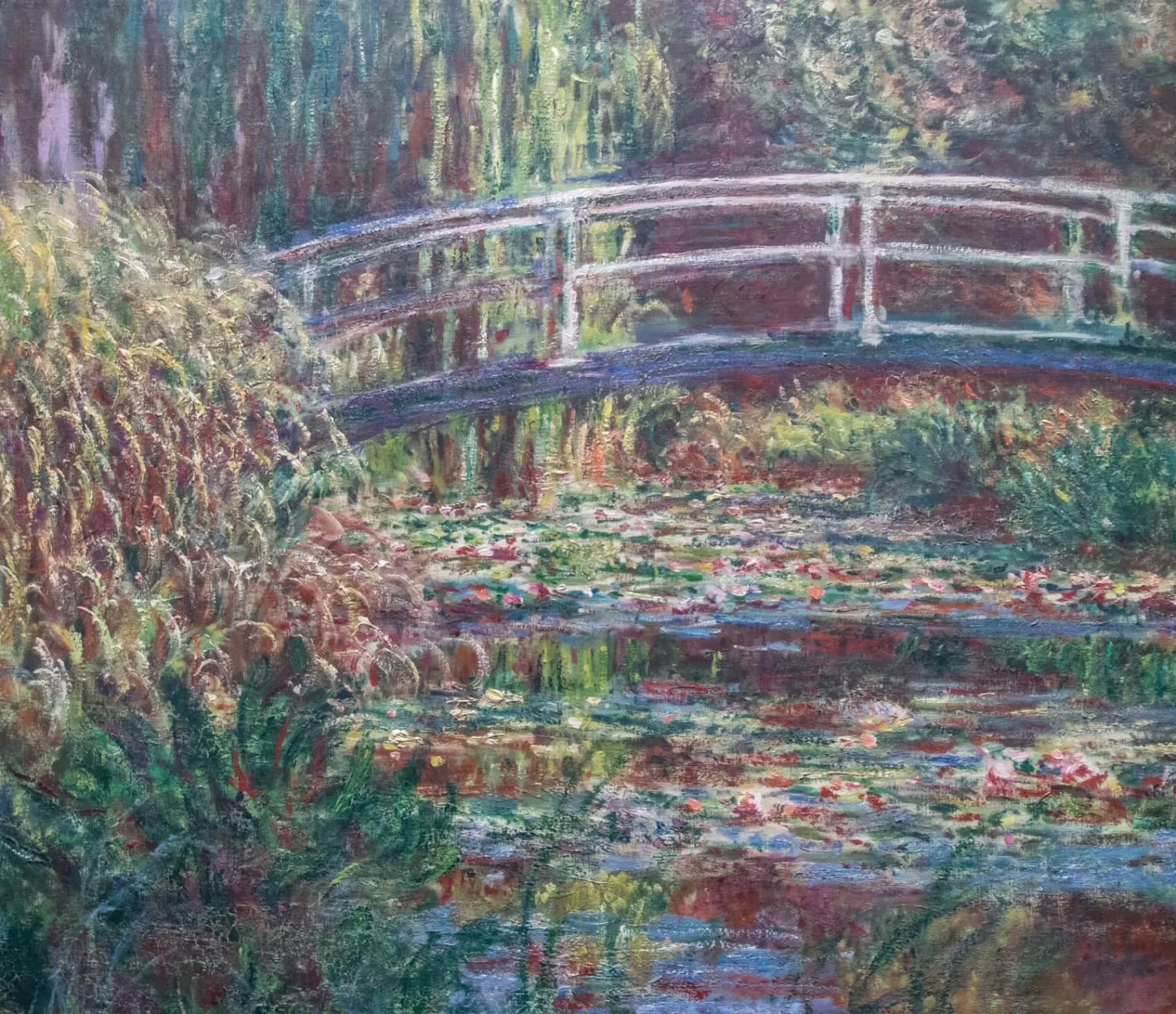 Sale Le Bassin aux nymphéas, harmonie rose - Claude Monet Monet