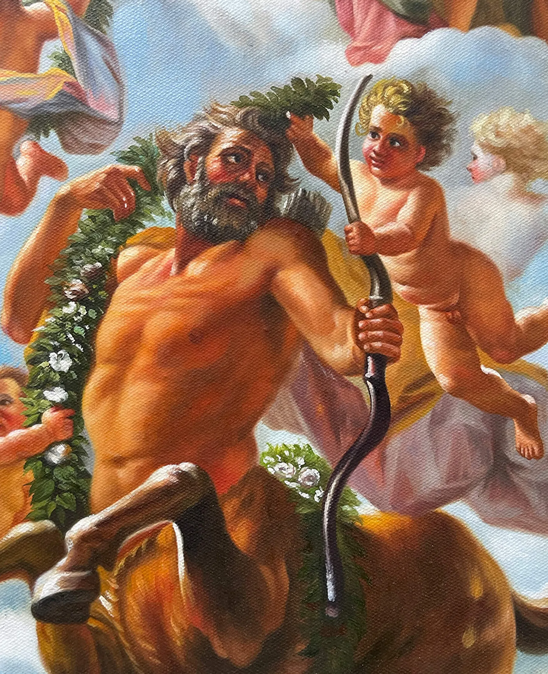 Clearance Le char de Jupiter entre la Justice et la Piété - Noël-Nicolas Coypel Coypel