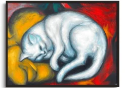 Hot Le chat blanc – Franz Marc Franz Marc