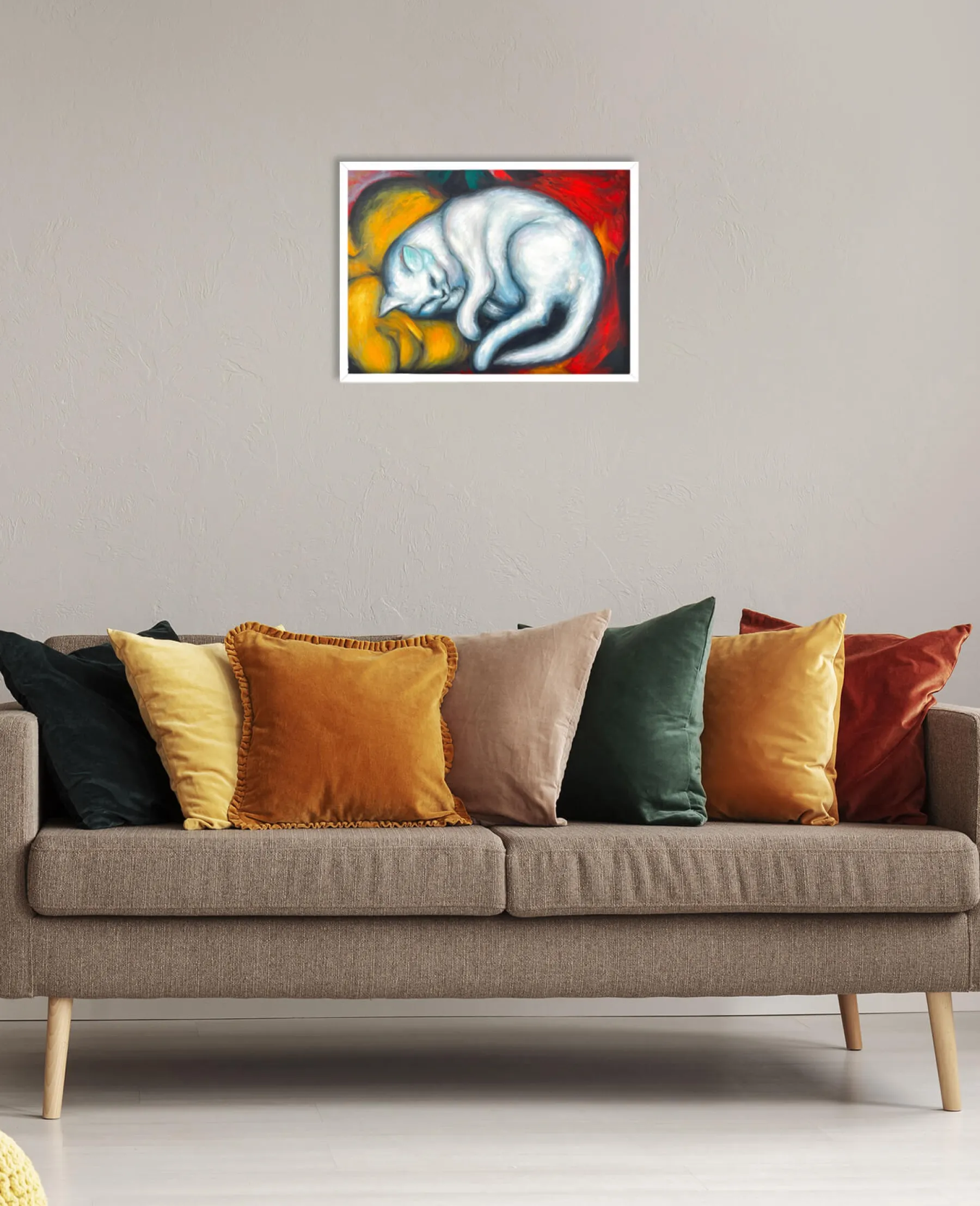 Hot Le chat blanc – Franz Marc Franz Marc