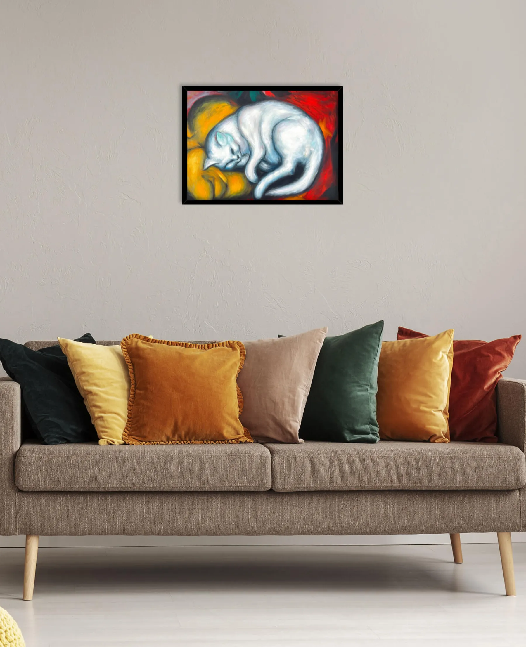 Hot Le chat blanc – Franz Marc Franz Marc