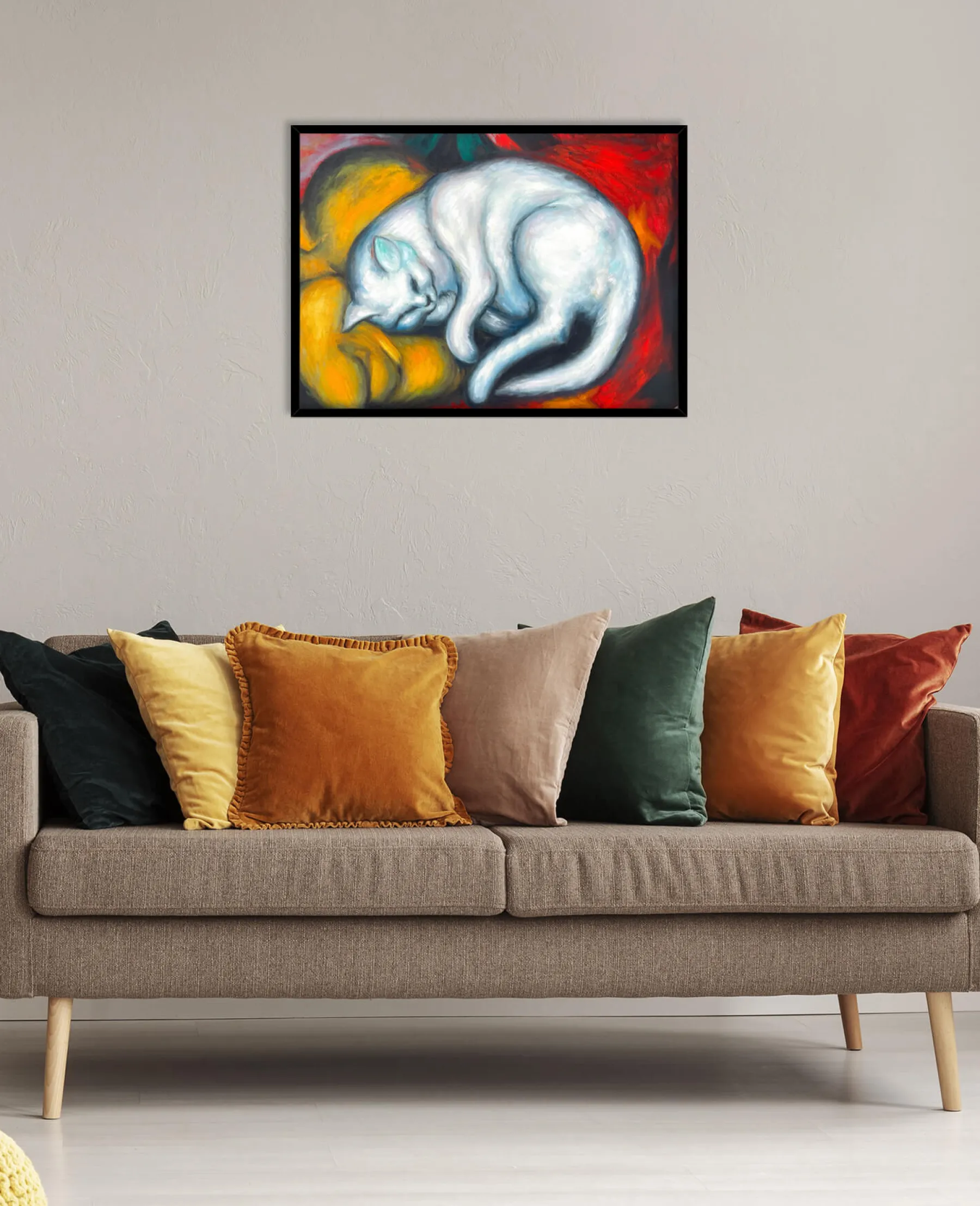 Hot Le chat blanc – Franz Marc Franz Marc