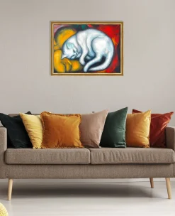 Hot Le chat blanc – Franz Marc Franz Marc