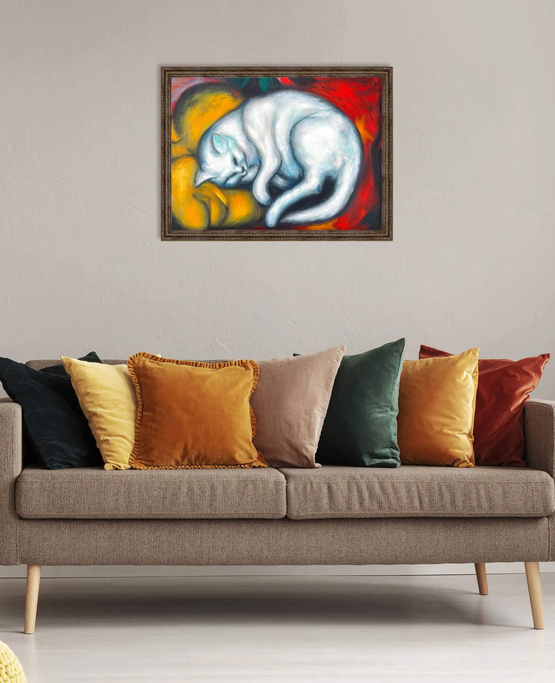 Hot Le chat blanc – Franz Marc Franz Marc