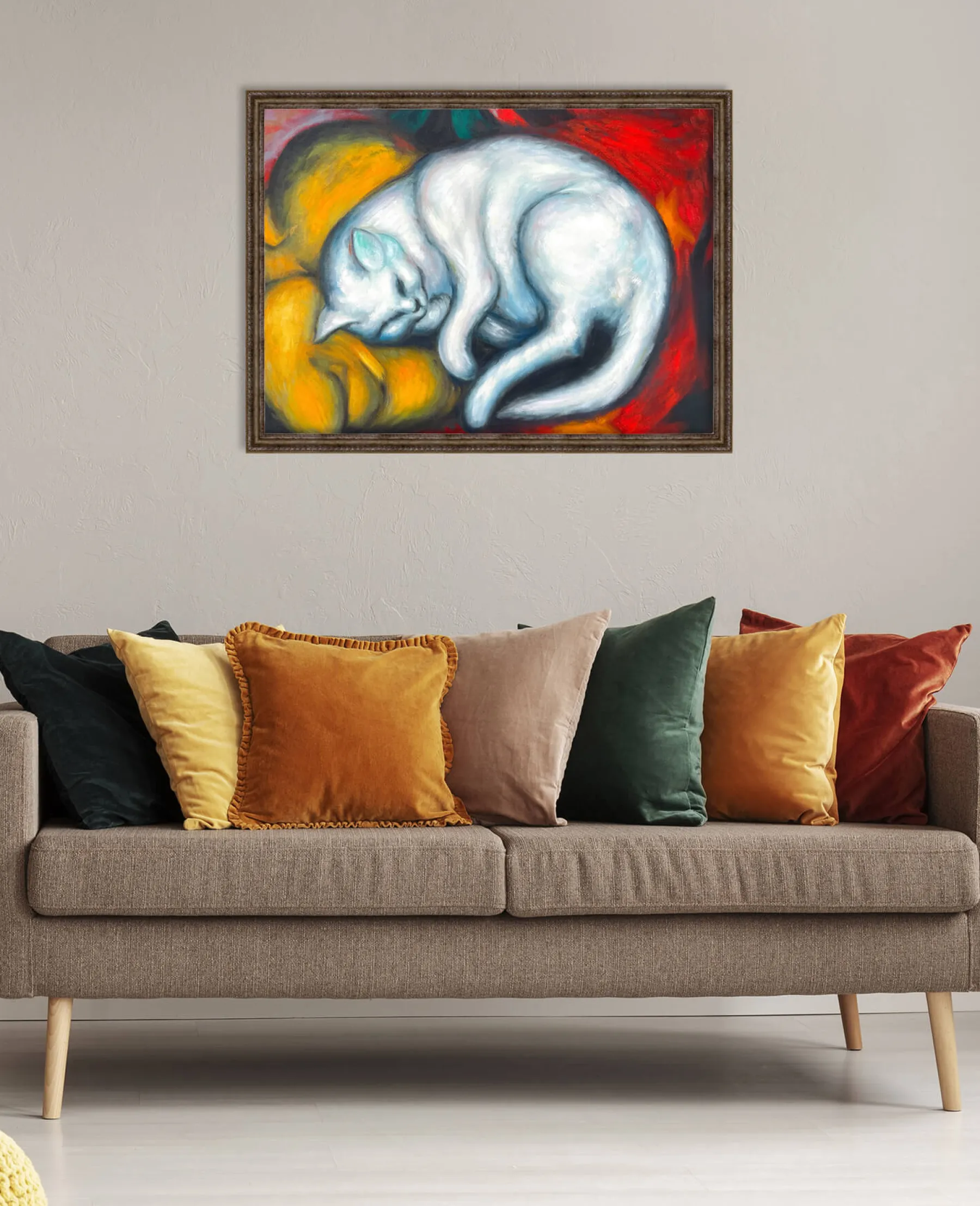 Hot Le chat blanc – Franz Marc Franz Marc