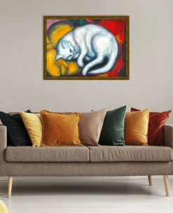 Hot Le chat blanc – Franz Marc Franz Marc